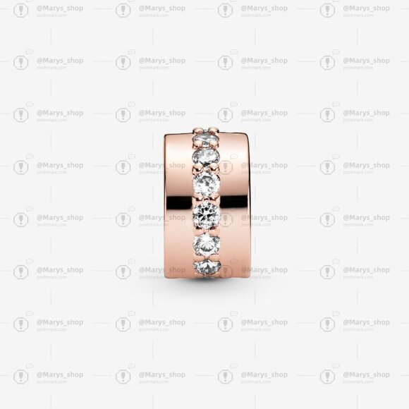 Pandora Sparkling Row Spacer Charm - Picture 3 of 5